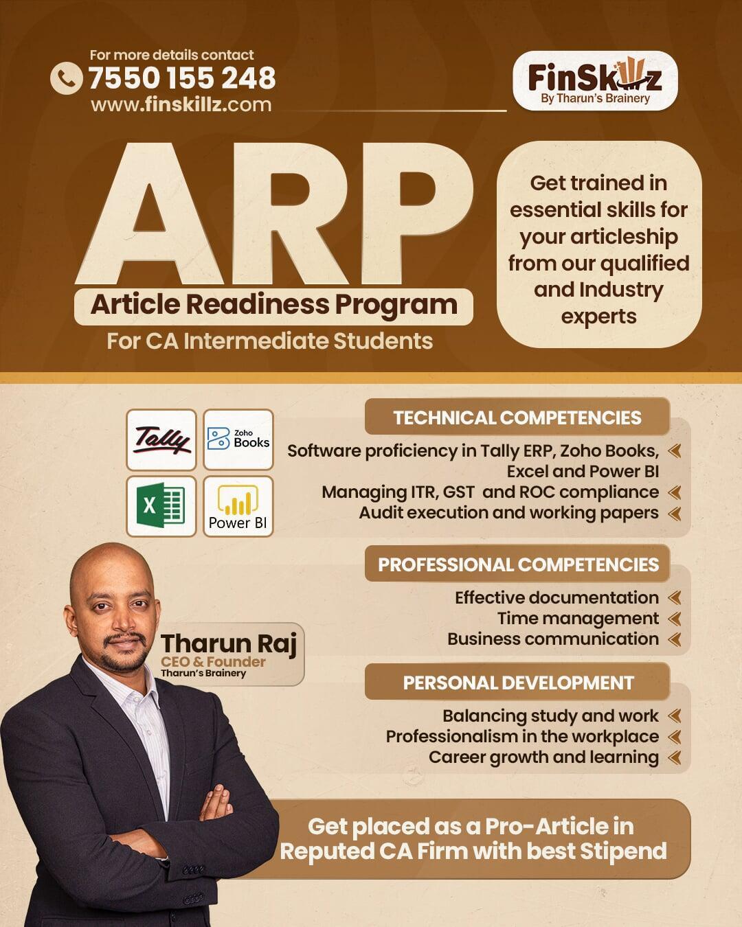 Articleship Readiness